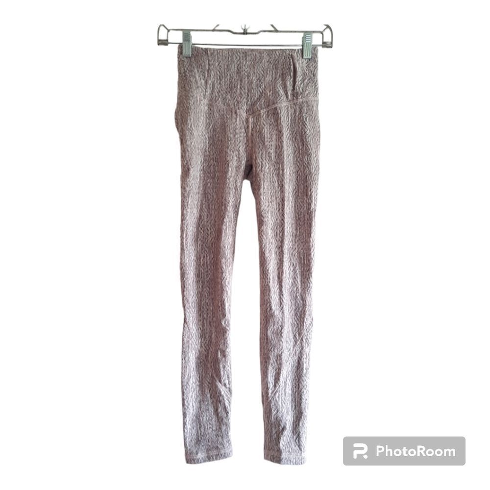 CALIA by Carrie Underwood Essential Jacquard Legging in Sweet Peony